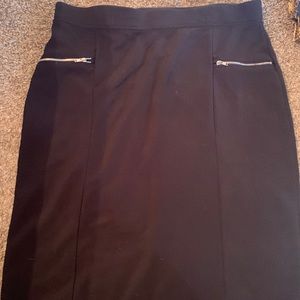 A black skirt never been worn